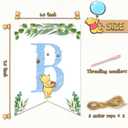 Winnie IT'S A Boy Banner for Baby Shower Decorations Boys Baby Shower Banner for Boys Party Birthday Decorations