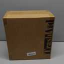 TrashAid Small Black Bathroom Trash Can with Lid Soft Close, 6 Liter / 1.6 Gallon, Stainless Steel Garbage Can with Removable Inner Bucket, Step Pedal, Slim Wastebasket for Toilet, Office, Bedroom