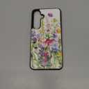 Bemal for Samsung Galaxy S25 Plus Wallet Case with Card Holder, Fashion Printed, RFID Blocking, PU Leather Kickstand, Magnetic Closure, Shockproof Phone Cover for Women Men, Blooming Floral