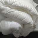 BEDLORE Queen Mattress Topper, Thick Pillow Top Pad for Back Pain Relief, Cooling Soft Mattress Cover with Deep Pockets 6-18 inch (White)