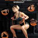 SUNPOW Pull Up Assistance Bands, Set of 5 Heavy Duty Resistance Bands for Men & Women, Natural Latex Exercise Bands for Pull-Up Progression, Home Workout, Strength Training, Mobility & Stretching