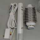 T3 Aire 360 Multi-Styler & Blowout System with Luxe Carrying Case, Rapid Drying Hair Dryer, Ceramic Curling Attachments, Oval Brush & Drying Concentrator | Blowouts & Long-Lasting Curls (White/Gold)