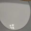 Bemis 730SLEC Slow Close Toilet Seat, Easy Clean Hinges and Durable Plastic Seat, Made in USA, Round, White