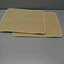 Durable Cat Scratcher Thick Sisal Scratching Pad for Cats Anti-Slip Scratch Sleeping Mat No Mess Furniture Protector Natural for Claws (Pack of 2)