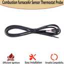 Replacement Combustion furnaceAir Sensor Thermostat Probe 3-20-00906 fits Harman Pellet Coal Stove P43 PC45 P61A P68