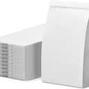 CulinWare Paper Lunch Bags, Paper Grocery Bags, Durable Kraft Paper Bags, 4 Lb Capacity, White, Pack Of 500 Bags