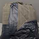 iDOO Queen Air Mattress with Built in Pump, 18 Raised Comfort Inflatable Blow up Mattress, Upgraded Support Structure Portable Air Bed for Camping, Guests and Home, Colchon Inflable, Gift for Mom (Grey)