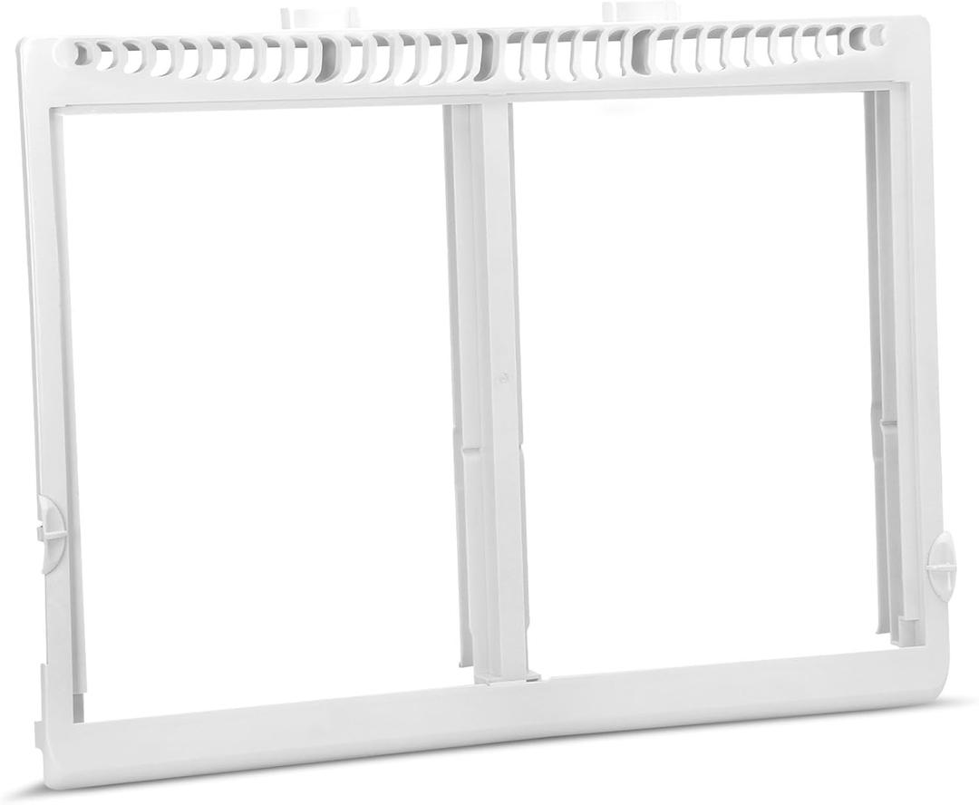 240364787 Drawer Cover Unit for Frigidaire, Kenmore Refrigerator Crisper Drawer Cover Frame, Refrigerator Replacement Parts