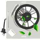 696N-R02 B Unit 50CFM Fan, Compatible with Broan 688-K, 688-G, 688-H, 688-J, Compatible with Nutone 696N-R01/R02 B Unit, 2.0Sones, S97012026 Bathroom Fan Motor Assembly