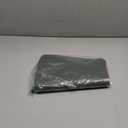 Round Table Placemats Set of 4, Wedge Shaped Faux Leather Table Mats, Heat Resistant Wipeable Washable Place Mats for Dining Table Dinner Kitchen Indoor Outdoor (Dark Green)