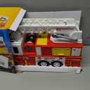 JOYIN Extra Large Toddler Fire Truck Toys for Boys with 33-inch Ladder, Lights & Sprinkler Pump, Big Emergency Vehicle, Kids Toys for Age 3, 4, 5, 6, 7, Christmas Birthday Gift for Grandkids