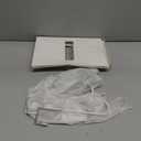 FYY Over The Door Hooks, 4 Pack Upgraded Long Door Hangers Hooks with Rubber Prevent Scratches Heavy Duty Organizer Hooks for Hanging Clothes, Towels, Hats, Coats, Bags White