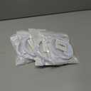 4 x 2pcs Cup Holder for Bogg Bag Compatible with Stanley 30oz 40oz Water Bottle, Drink Holder Plastic Insert for Bogg Bag & Simply Southern Beach Totes Accessories (white)