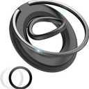 Magnetic Phone Grip for MagSafe Ring Holder, 360 Rotation Magnetic Phone Ring Grip Stand Finger Kickstand, Compatible with MagSafe Accessories for iPhone 17 Pro/Max 16/15 Air (Black)