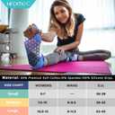 Non Slip Yoga Socks with Grips for Pilates, Ballet, Barre, Barefoot, Hospital Anti Skid Socks for Women and Men (Small, 6 Pairs-attice)