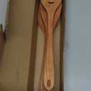 MFC 5-Piece Wooden Cooking Spoons - Kitchen Set from Natural Cherry Wood - Wooden Spoons for Cooking - Funny Utensil Set with Smiley Faces - Cooking Multipurpose Wood Utensils