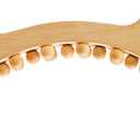 Wood Massage Tool Body Massager, Handheld Professional Manual 29 Beads Guasha Stick for Abdomen, Shoulder, Thigh Full Body