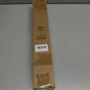 Hei!Dear Blackout Curtain Rod for Windows 36 to 72 inch (3-6Ft), Wrap Around Room Darkening Curtain Rods, 5/8" Samll Adjustable Modern Decorative Window rod,Silver