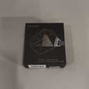 Aulumu A39 Geometric AirPods Pro 3 Case with Lock | Protective Cover with Nylon Buckle | Alloy Armour | Compatible with Apple AirPods Pro 3rd Generation Case (2025) - Gray