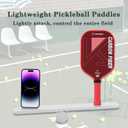 Pickleball Paddle, USAPA Approved, Lightweight Pickle Ball Paddle for Power & Control, Pickleball Paddles for Men & Women Indoor Outdoor Play