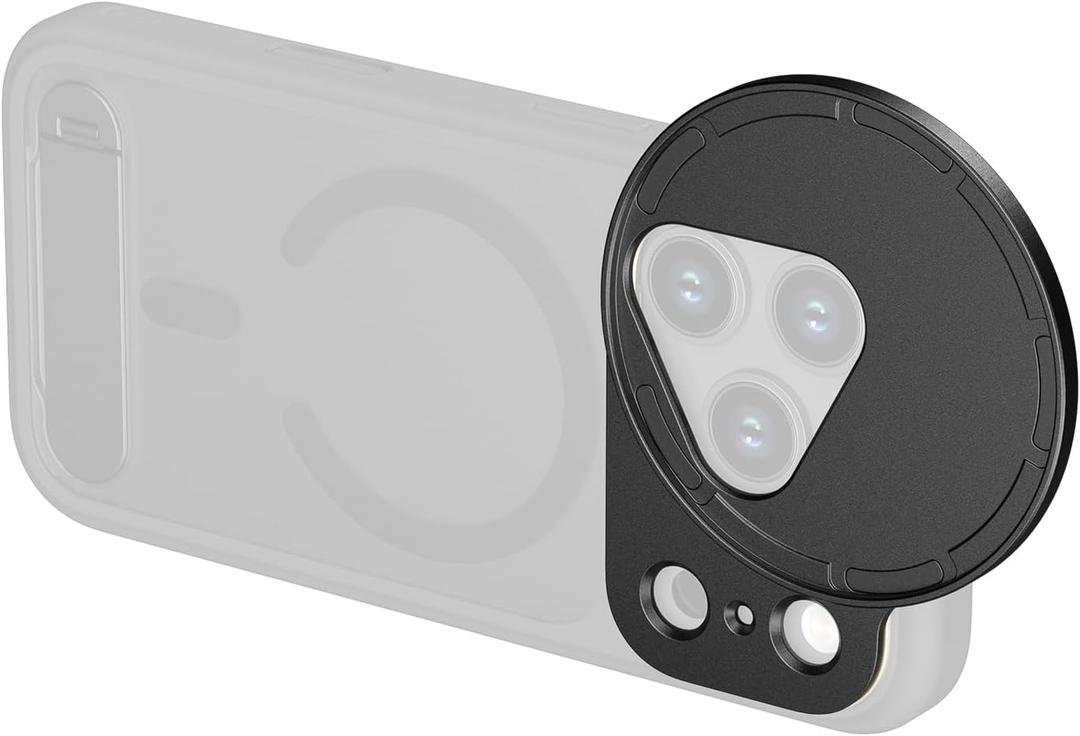 SmallRig FilMov 67mm Magnetic Filter Ring Adapter for Phone Case (SmallRig 17 Pro 5549/5550), Compatible with 67mm Magnetic Filter Series (4726/4581/4582/5169/5170)-5547