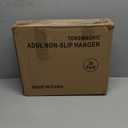 LMTrystFit 30-Pack Plastic Clothes Hangers, Space Saver, Non Slip, 360 Swivel Hook, 0.2 Inches Slim, Sturdy Heavy Duty Hangers for Coat, Durable Hangers for Suits, Light and Dark Gray