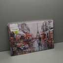 Jigsaw Puzzles 1000 Pieces for Adults - Paris Flower Street Landscape - Wooden Puzzle - Unique Holiday Gift Suitable for Teenagers and Adults, Home Decoration(75x50cm)