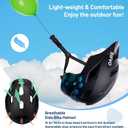 Kids Helmet, SIFVO Kids Bike Helmet Boys and Girls Bike Helmet with Cool Visor Helmet for Kids 5-14, Kids Bike Helmets Youth Bike Helmet Adjustable & Lightweight Medium: 19.69"-22.44"(50-57cm)