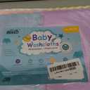 HOMEXCEL Baby Washcloths 24 Pack-Microfiber Baby Bath Face Towel 11.5 x 11.5 Inch Extra Absorbent and Soft Burp Cloth and Wash Cloths for Newborn-Infants and Toddlers-Gentle On Sensitive Skin