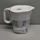 Brita Wave Large 10-Cup Water Filter Pitcher with 2 Longlast+ Filters- Blue