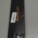 Hair Straightener 1 Inch Flat Iron and Curler 2 in 1 Titanium Ceramic Ionic Dual Voltage Straightener with Heat-Resistant Silicone, for Less Frizz, Shinier & Smoother (Beige)