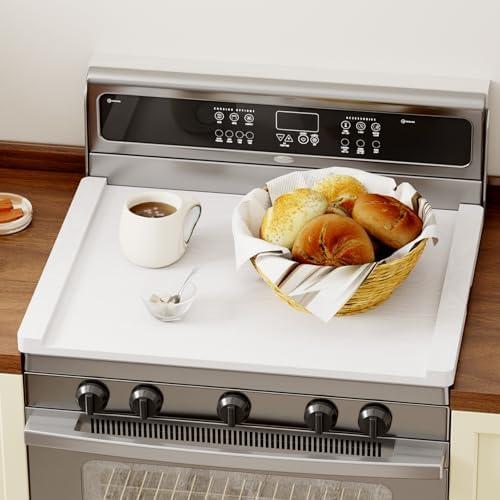 HAIDAIYA Noodle Board Stove Covers, Stove Top Covers For Electric 30"L X 22"W, Stove Top Covers For Gas Burners, Sink Cover For Counter Space, Durable Easy Clean Countertops, Farmhouse Decor Tray