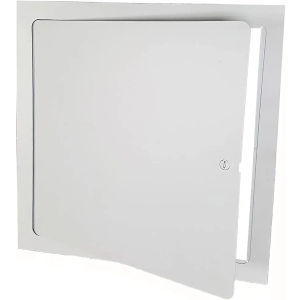 Premier Access Doors 8 x 8 Flush Mount Steel Access Door for Drywall, Powder Coated White