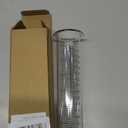 7" Plastic Rain Gauge Replacement Tube, 8.25 x 2.25 x 1.75 inches Cold Resistance Crack Resistance for Outdoor Yard Garden Home