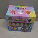 12 Colors Tie Dye Kit, Tie Dye Set for Kids, Pre-Filled Tye Dye Bottles, Non Toxic Permanent Fabric Dye Art Set, Easy DIY Fabric Art - Create Fun