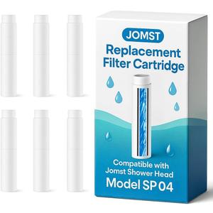 6 Pack Shower Filter for Handheld Shower Head - 8 Stage Filter for Hard Water Remove Chlorine & Reduces Dry Itchy Skin - Only Only for SP04 Model Shower Head (ASIN: B0G71384FS)