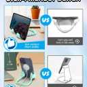 Funny Gifts for Teen Boy Kid Man Cell Phone Stand: UPGRADE Adjustable Thumbs Up Lazy Phone Holder for Desk Fun Gadget for Him Guy Tween Woman Girl Adult Essentials Stocking Stuffer Who Have Everything