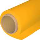 Huamei Seamless Photography Background Paper, Photo Backdrop Paper 53-Inches Wide x 16-Feet, (4.4x16 Feet, #14 Yellow)