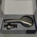 JDO Shower Head with Handheld, High Pressure Handheld Shower Head 6 Settings, Detachable Set with Stainless Steel Hose and Shower Bracket (Brushed Nickel)