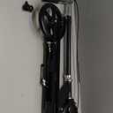 Scooters for Kids 8-12, Teens & Adults - Lightweight, Foldable, 8-Inch Big Wheels, Hand Brake & Bell, 4 Adjustable Height Levels, 240 lbs Max Load, Perfect for School, Campus and Park Rides (Black)