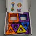 Magnetic Tiles for 3 4 5 6 7 8+ Year Old Boys Girls Upgrade Magnetic Building Blocks Set Educational STEM Toys Christmas Birthday Gift Toys for Kids Ages 3+