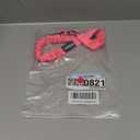 COOYOO Dog Seat Belt, Durability Retractable Dog Car Harness Adjustable Dog Seat Belt for Vehicle Nylon Pet Safety Seat Belts Heavy Duty & Elastic (Set 01 Pack C-Pink)