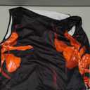 Verdusa Women's 2 Piece Floral Outfit Y2k One Shoulder Ruched Crop Tops Short Bodycon Skirt Set, Size M