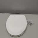 Bemis 1500EC 390 Lift-Off Wood Elongated Toilet Seat, Cotton White (Pack of 1)
