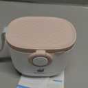 Termichy Baby Formula Dispenser, Portable Formula Dispenser Container with Scoop and Carry Handle for Travel Outdoor Activities for Baby Infant, 500ml (M-Light Pink-1 Pack)