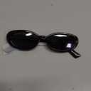 MIYYA 90s Sunglasses for Women Men Retro Small Oval Sunglasses