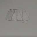 CREATIVE DESIGN 50W 6 Ports Multi Charger Station with 6 Charging Cables, USB Charging Dock for Multiple Devices, Compatible with Cellphone iPad Kindle Tablet and Other Electronic Devices (Black)