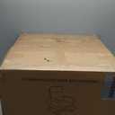 Rocking Chair Nursery Chairs with Foot Rest, Recliner Armchair with High Backrest& Wood Legs and Side Pocket for Living Room, Bedroom, Light Gray