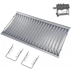 20" Ash Pan for Chargriller 5050, 5650, 5072, 2123, 2223, 2823, Ashpan for Char Griller Replacement Parts Charcoal Tray for Chargriller 200157 Ash Drip Pan, Grill Parts for Char- griller Parts 5050