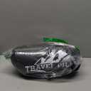 Travel Pillow Memory Foam Pillows, Camping Pillow-Compressible Medium Firm, Breathable Cover, Ideal Backpacking Hiking, Bed Pillows, Airplane and Car (Dark Grey, M) (M-17.7*11.8in)